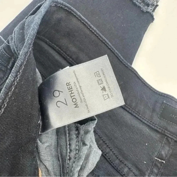 MOTHER The Stunner Zip Two Step Fray Jeans B1281 - Picture 4 of 7